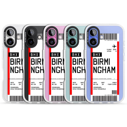 Personalised Birmingham Boarding Pass