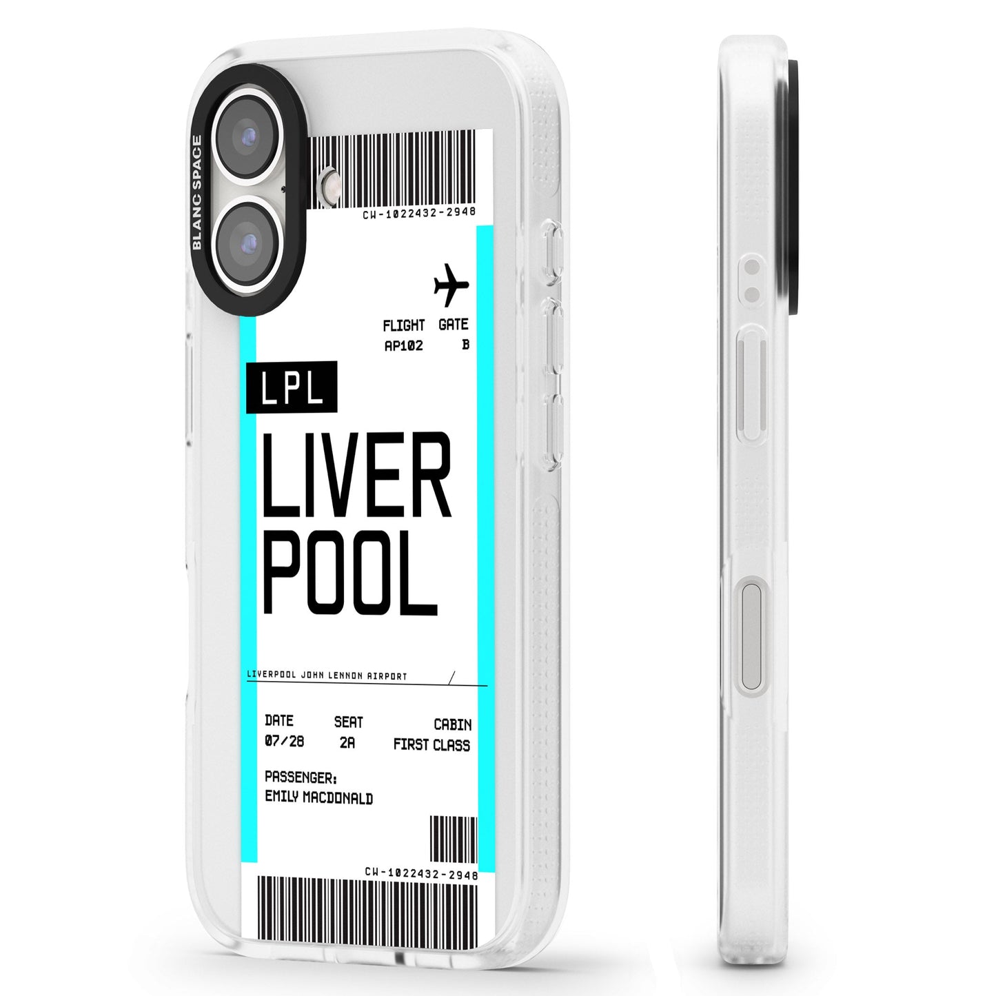 Personalised Liverpool Boarding Pass