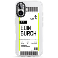Personalised Edinburgh Boarding Pass