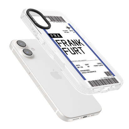Personalised Frankfurt Boarding Pass