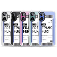 Personalised Frankfurt Boarding Pass