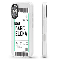 Personalised Barcelona Boarding Pass