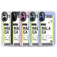 Personalised Málaga Boarding Pass
