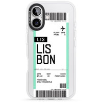 Personalised Lisbon Boarding Pass
