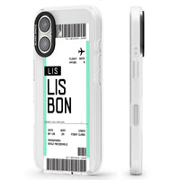 Personalised Lisbon Boarding Pass