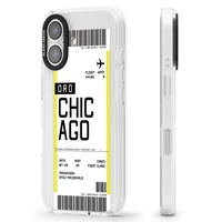 Personalised Chicago Boarding Pass