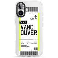 Personalised Vancouver Boarding Pass
