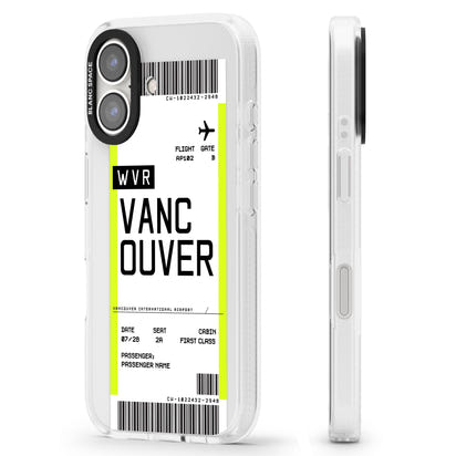 Personalised Vancouver Boarding Pass