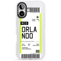 Personalised Orlando Boarding Pass