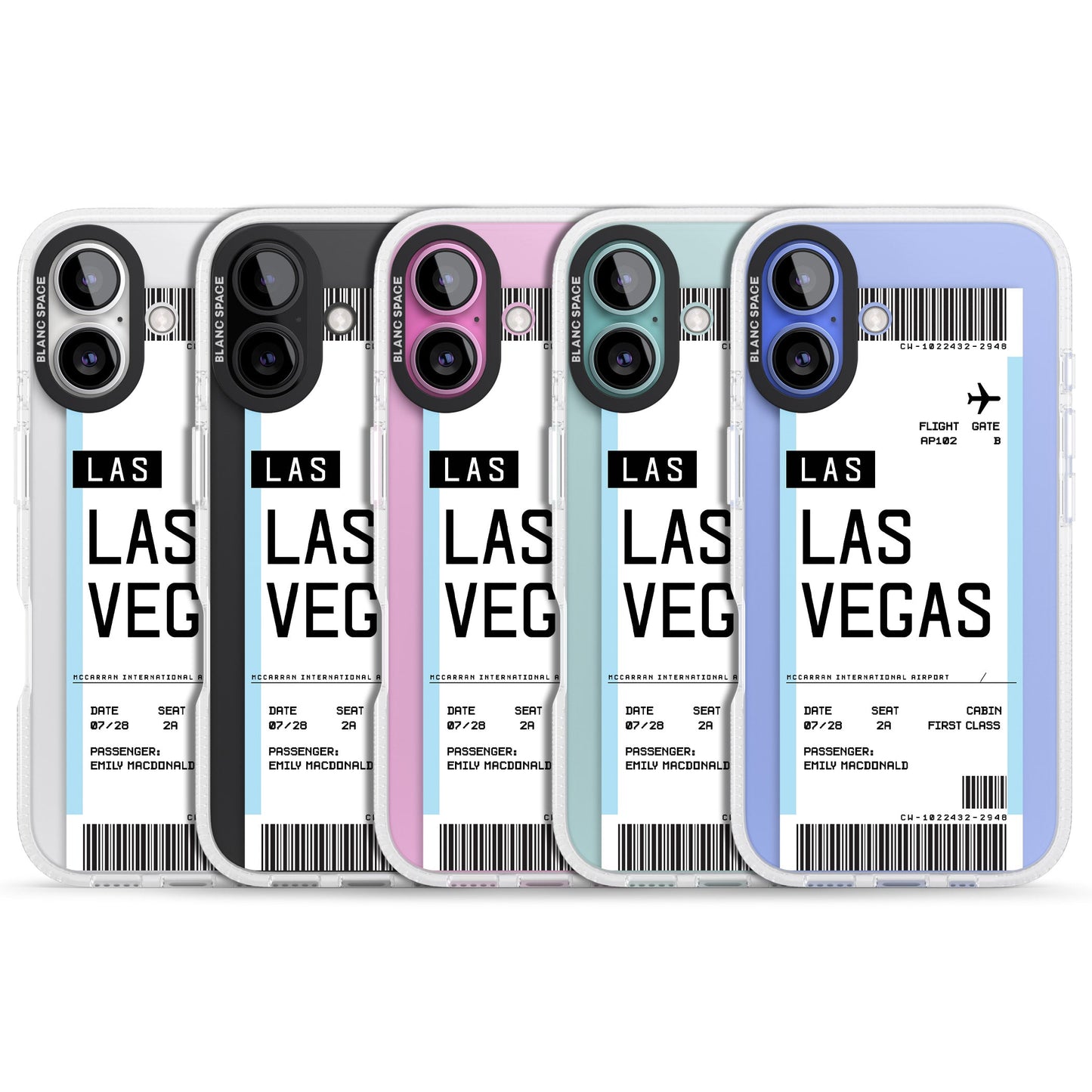 Personalised Las Vegas Boarding Pass