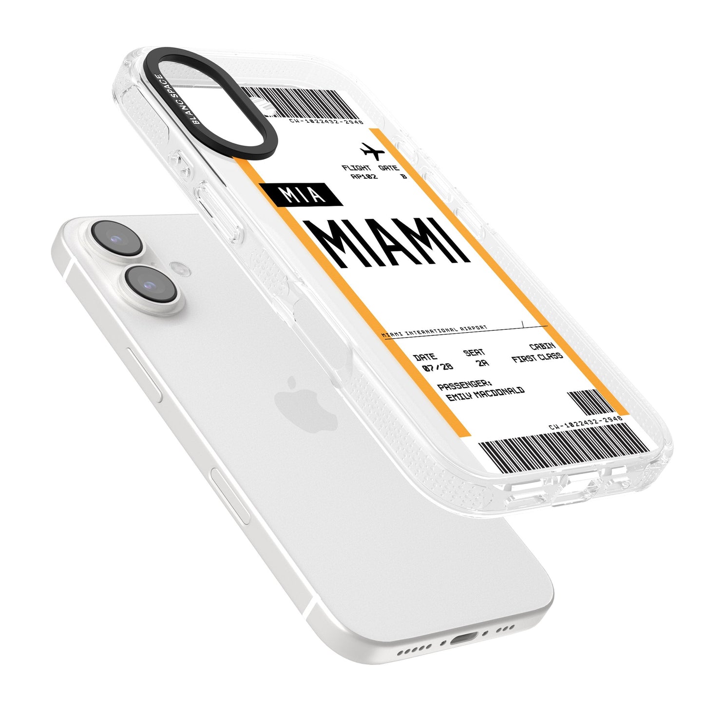 Personalised Miami Boarding Pass