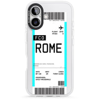 Personalised Rome Boarding Pass