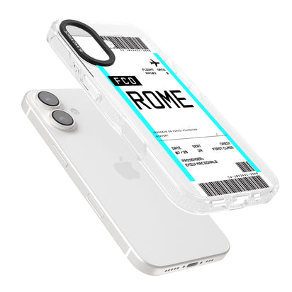 Personalised Rome Boarding Pass