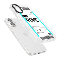 Personalised Rome Boarding Pass