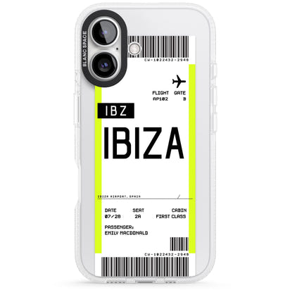 Personalised Ibiza Boarding Pass