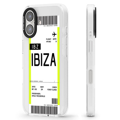 Personalised Ibiza Boarding Pass