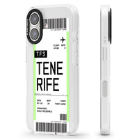 Personalised Tenerife Boarding Pass