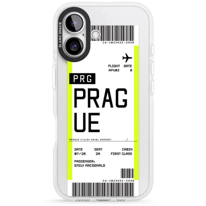 Personalised Prague Boarding Pass