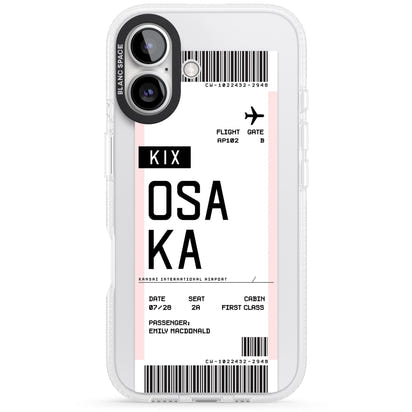 Personalised Osaka Boarding Pass