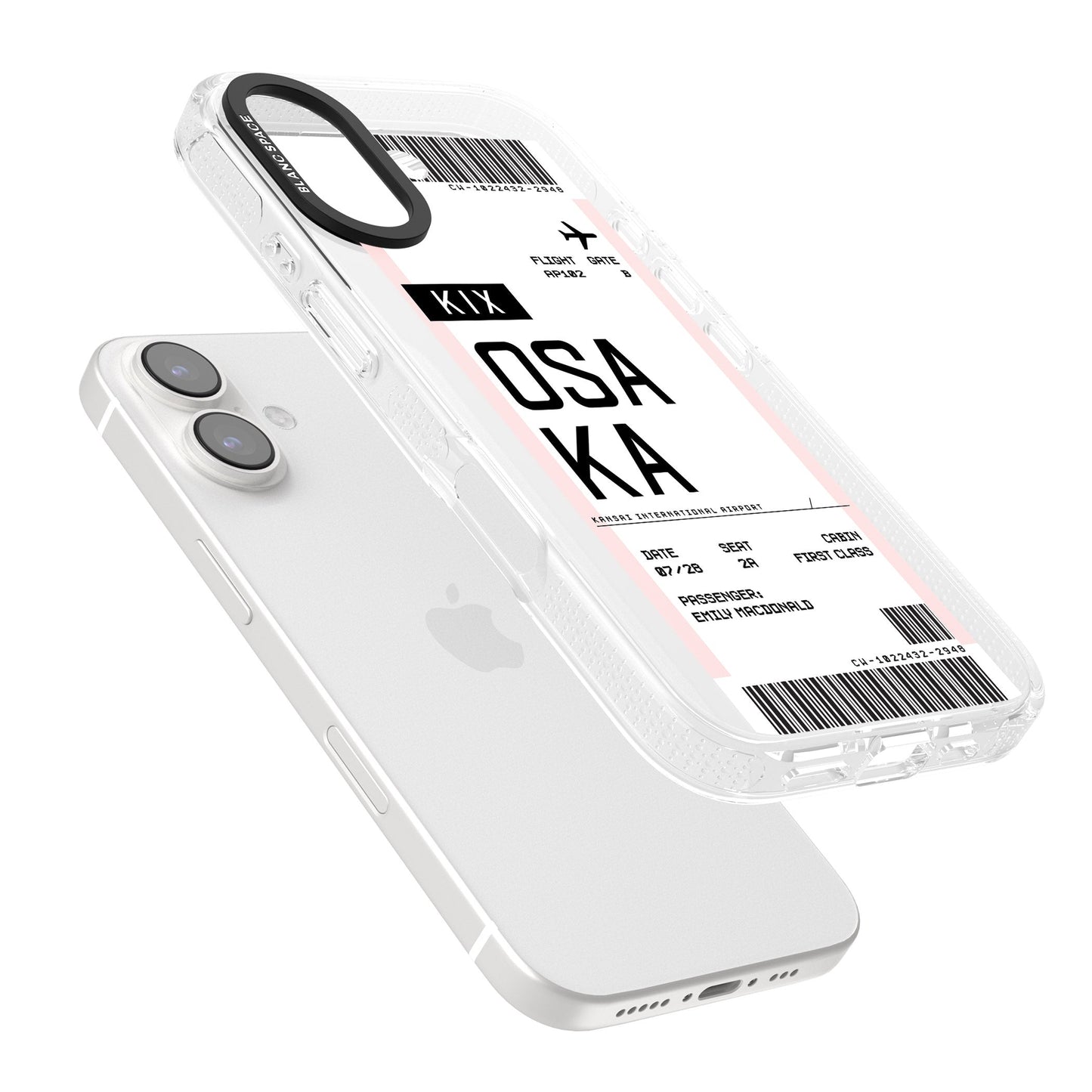 Personalised Osaka Boarding Pass