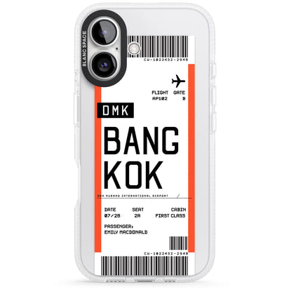 Personalised Bangkok Boarding Pass