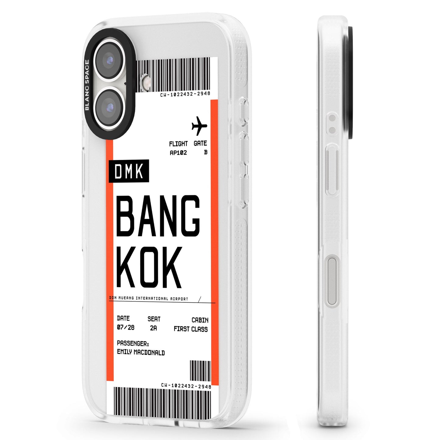 Personalised Bangkok Boarding Pass