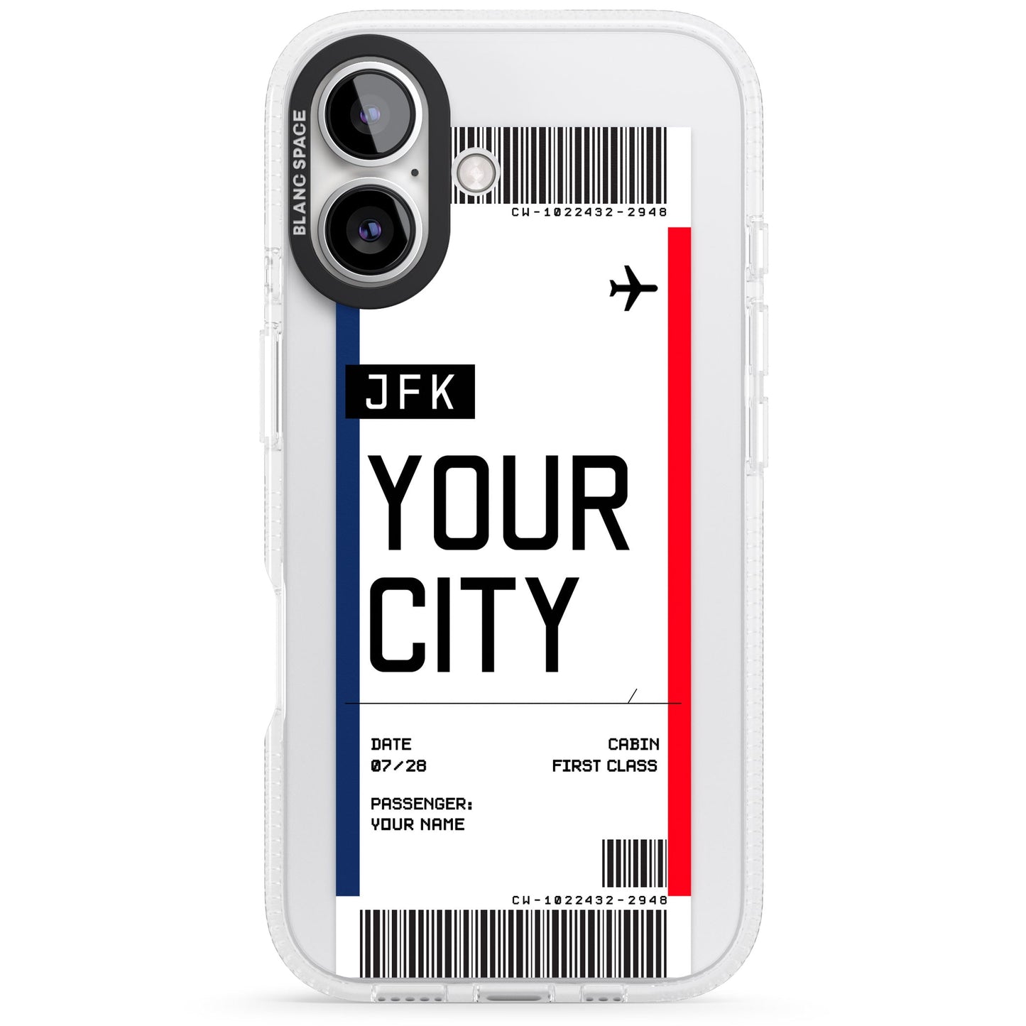 Personalised Create Your Own Boarding Pass Ticket