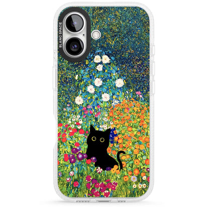 Cat in Klimt's Garden