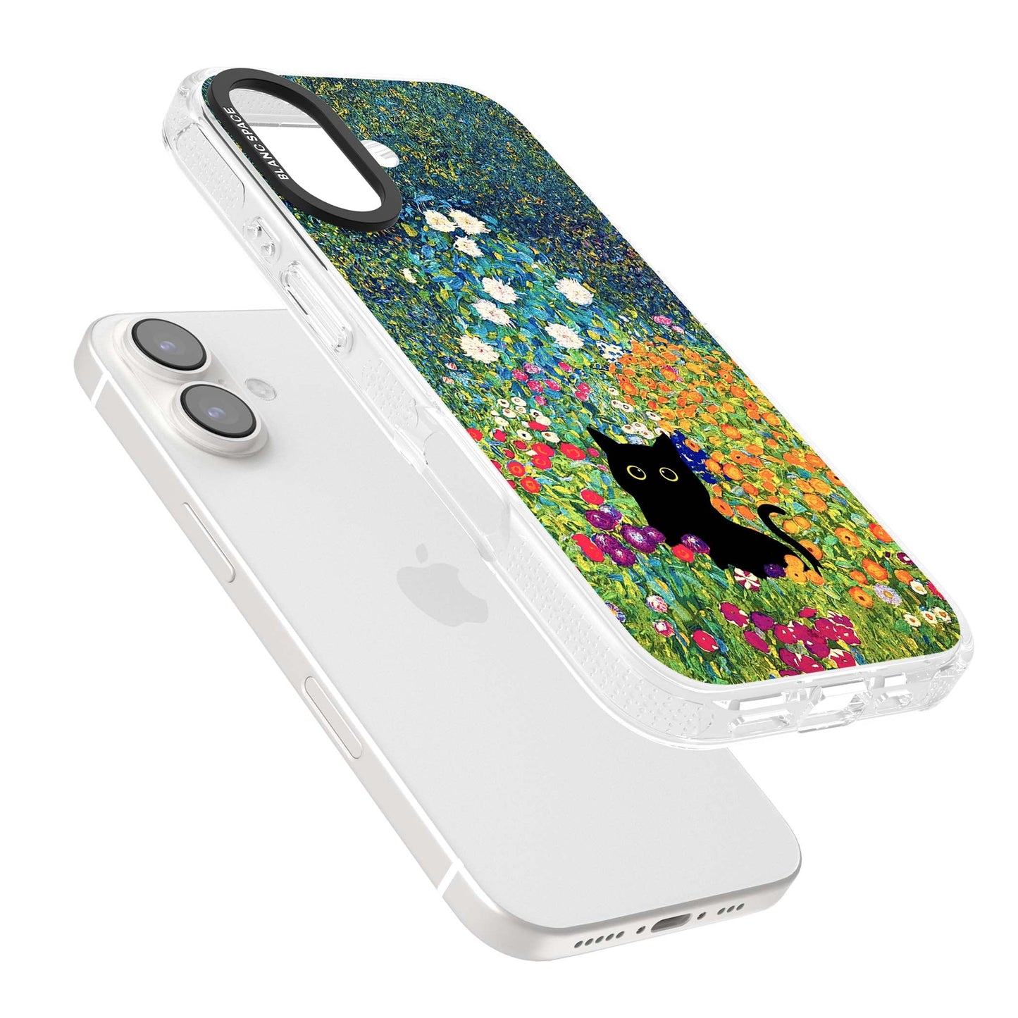 Cat in Klimt's Garden