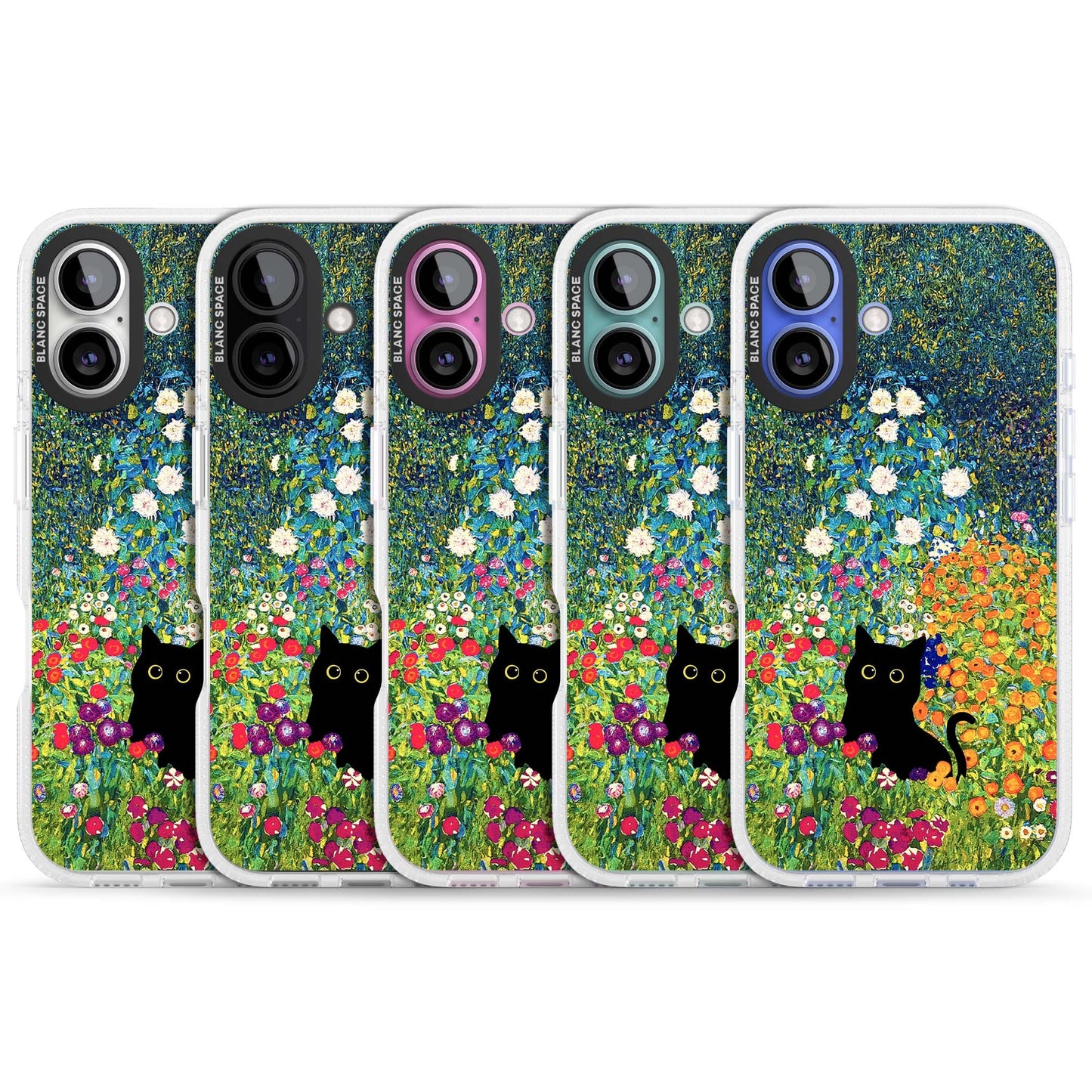 Cat in Klimt's Garden