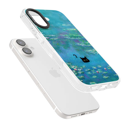 Cat in Monet's Water Lillies