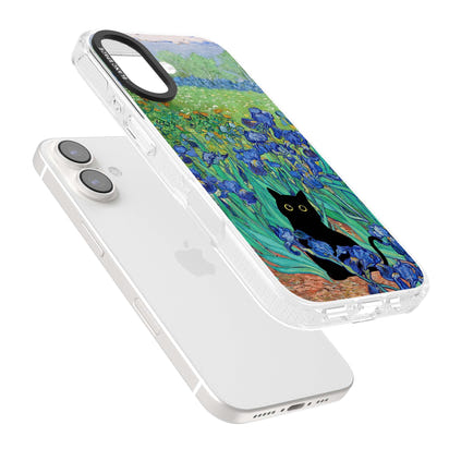 Le chat dans les Iris de Van Gogh