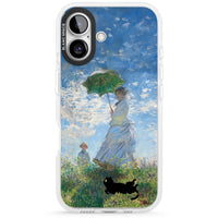 Cat with Monet's Parasol Lady