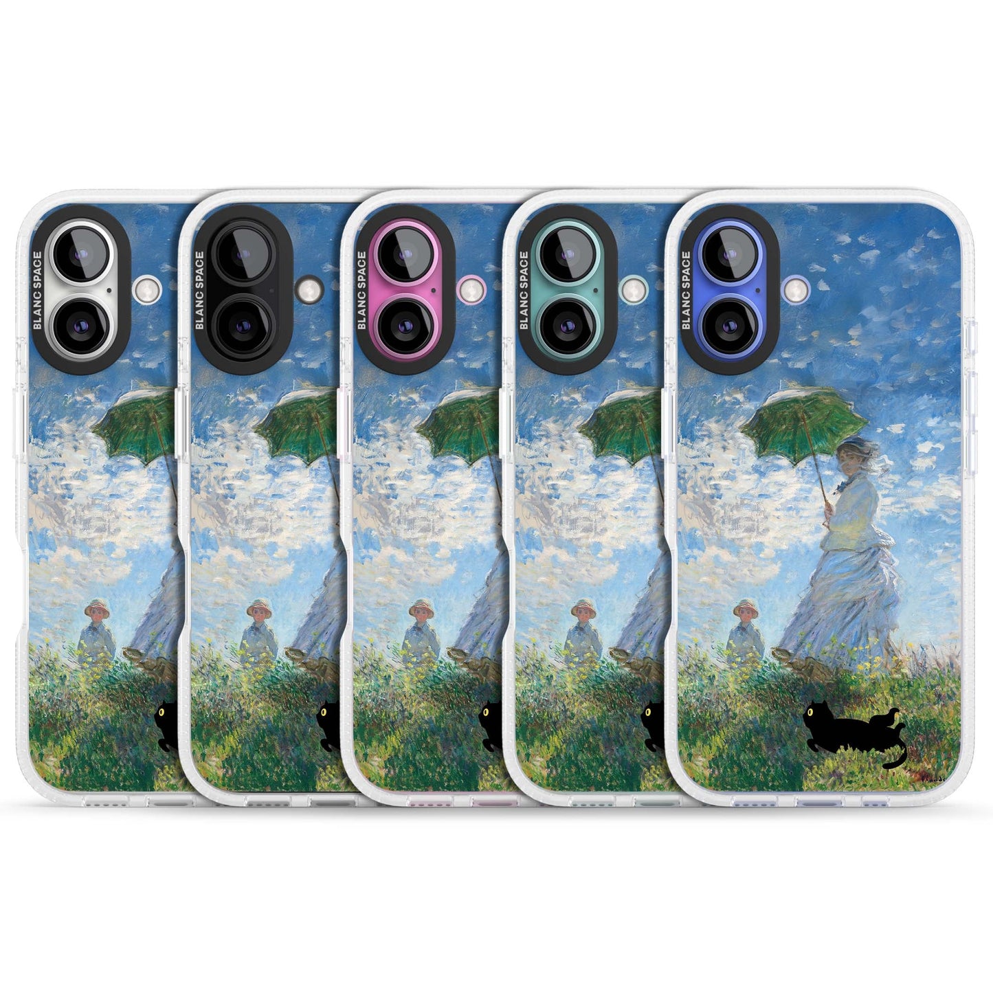 Cat with Monet's Parasol Lady