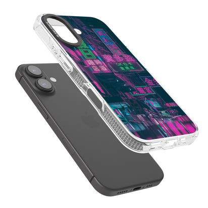 Bande nocturne au néon