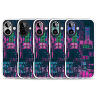 Bande nocturne au néon