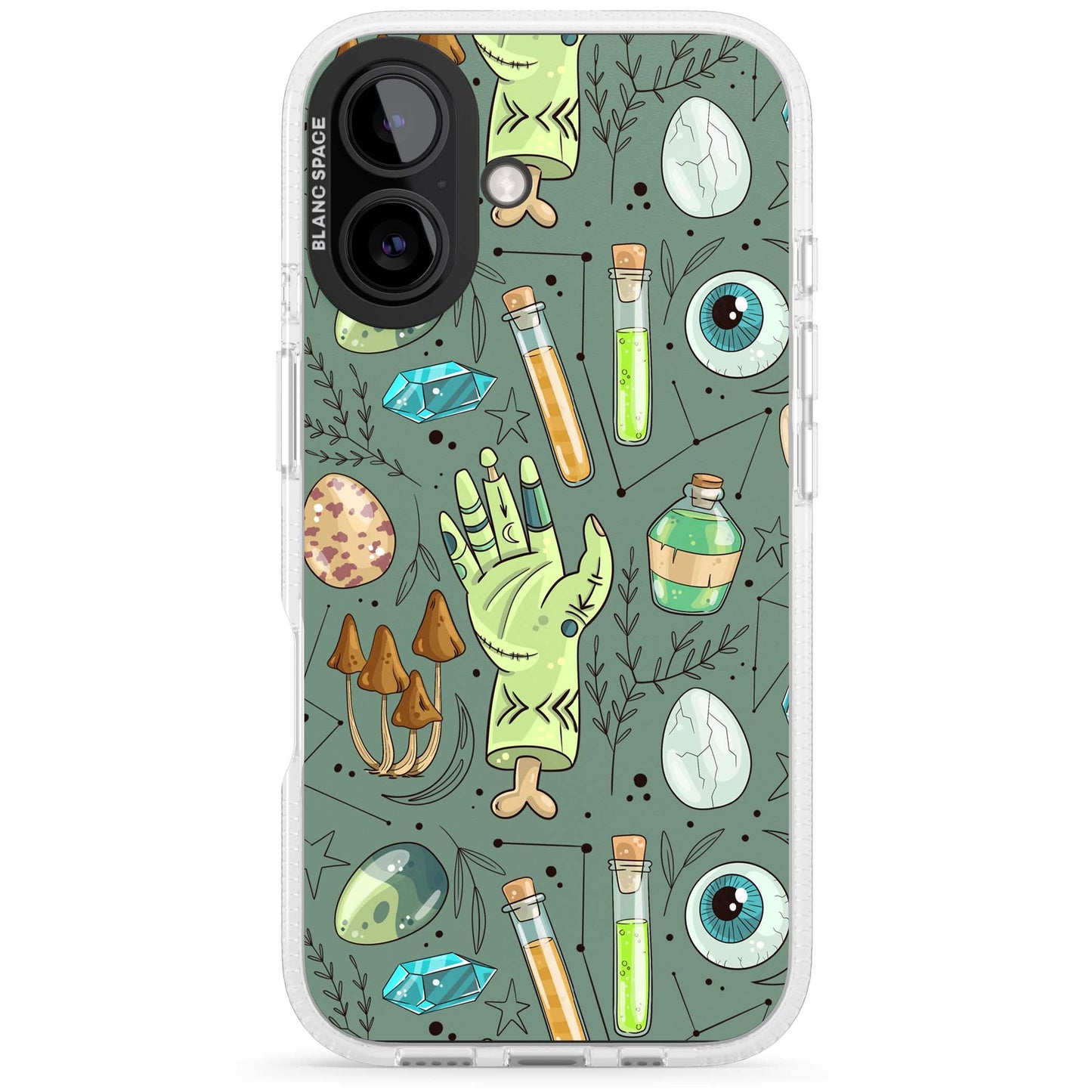 Motif expérimental de dessin animé pour Halloween