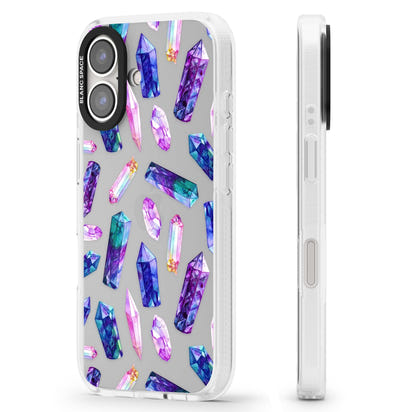 Iridescent Prism Crystals