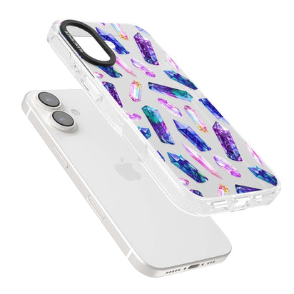 Iridescent Prism Crystals