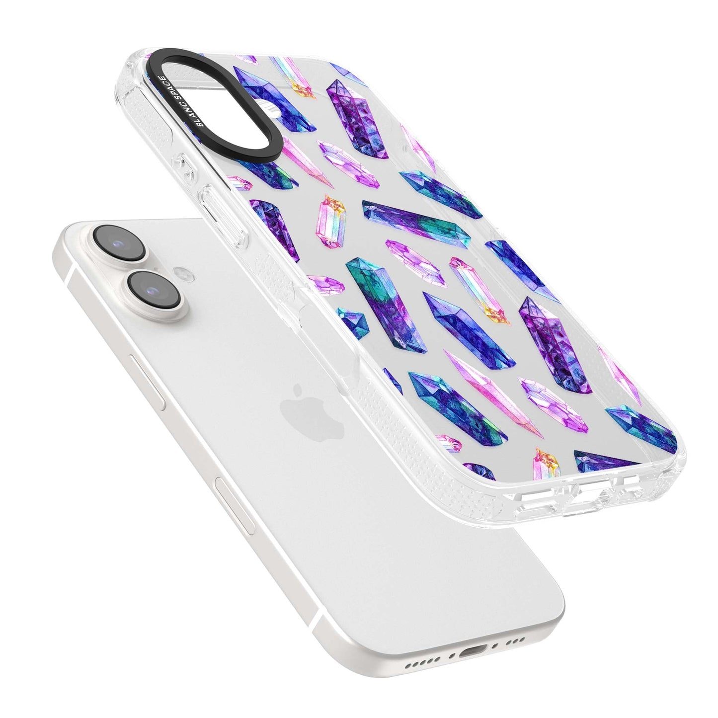 Iridescent Prism Crystals