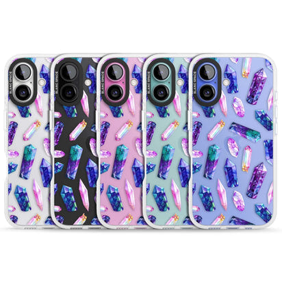 Iridescent Prism Crystals