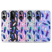 Iridescent Prism Crystals