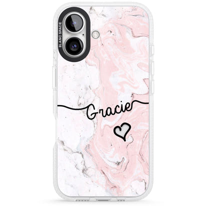 Personalised Pink Marble