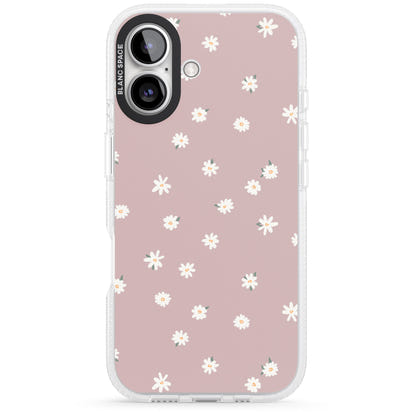 Marguerite rose poudré