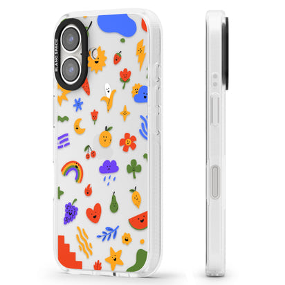 Quirky Cute Icon Pattern