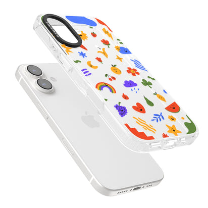 Quirky Cute Icon Pattern