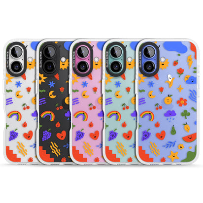 Quirky Cute Icon Pattern