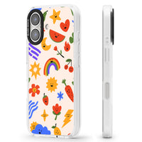 Verspielte Kawaii-Symbole