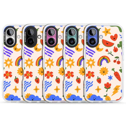 Verspielte Kawaii-Symbole