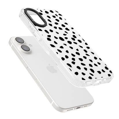 Black Dalmatian Polka Dot